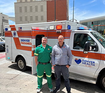 Denver Health Paramedic Division Hosts EMS Guests from South Africa