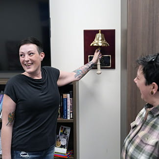 a patient rings a bell