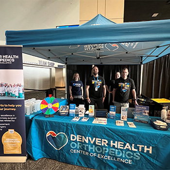 Denver Health Orthopedics sports medicine team in community